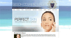 Desktop Screenshot of beeson.com
