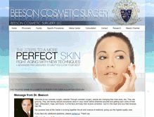 Tablet Screenshot of beeson.com
